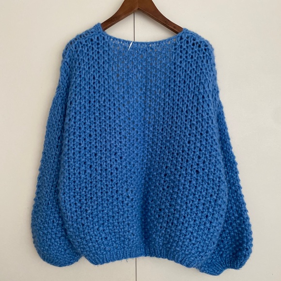 (S/M)Maiami Big Bomber tricot-knit cardigan - Picture 2 of 11